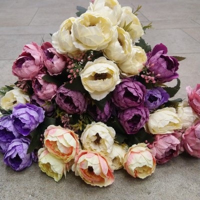 Цветы искусственные "Пионы" 