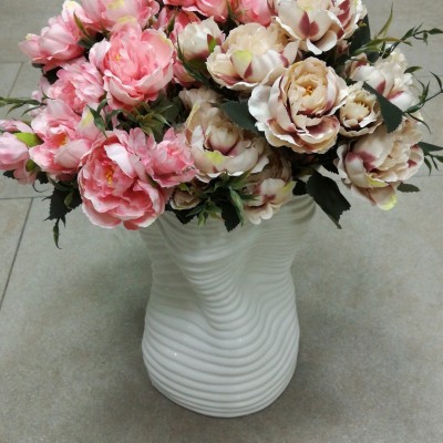 Ваза керамическая "Крученая волна"